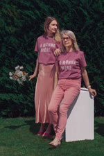 tee-shirt rose la bonne mère naissance publique sophie ferjani